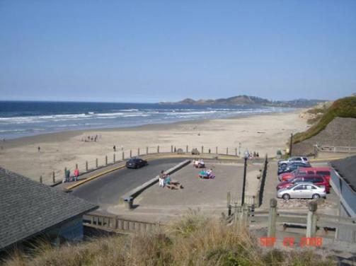 The turnaround at Ney Beach.